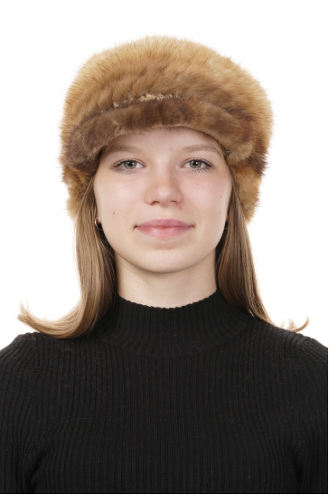 Шапка женская из норки